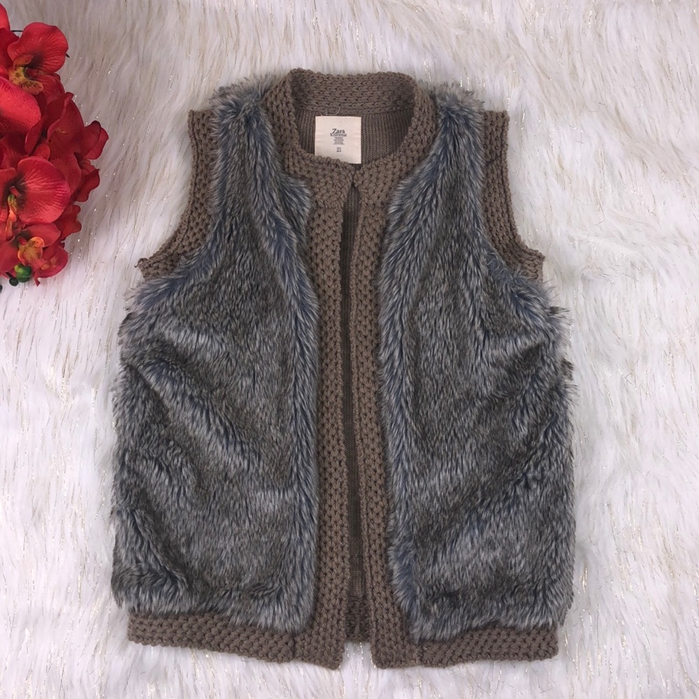 Zara knitwear mohair vest